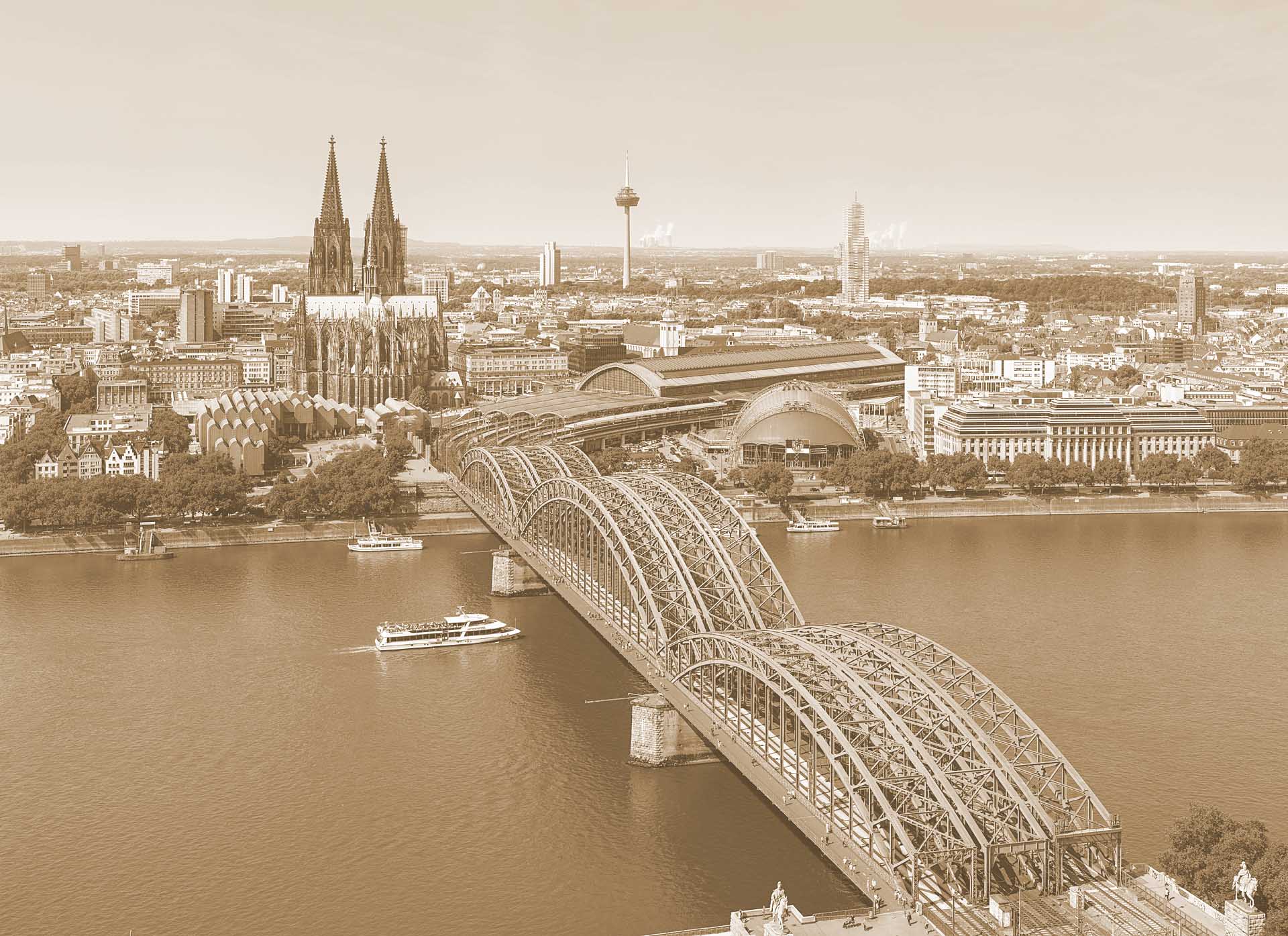 Ansicht von Köln.